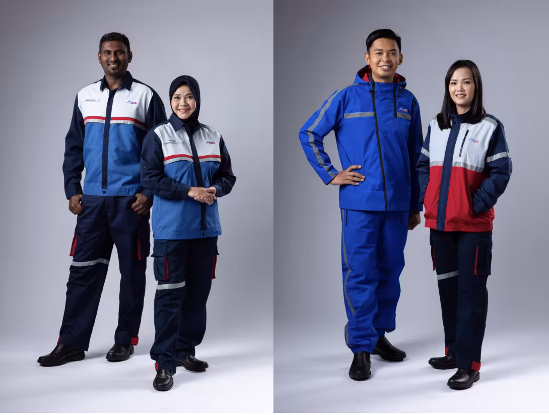 SingPost unveils new uniform for postmen featuring bolder colours, safety bands and ventilation flaps